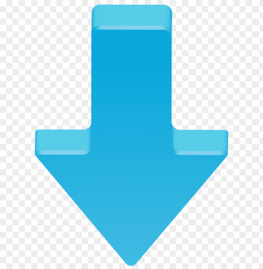 Free download | HD PNG blue arrow down transparent clipart png photo ...