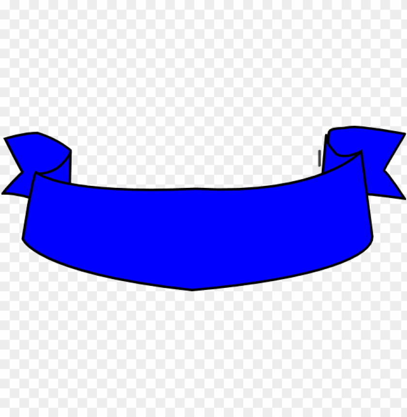 Blue Banner Png Image With Transparent Background Toppng