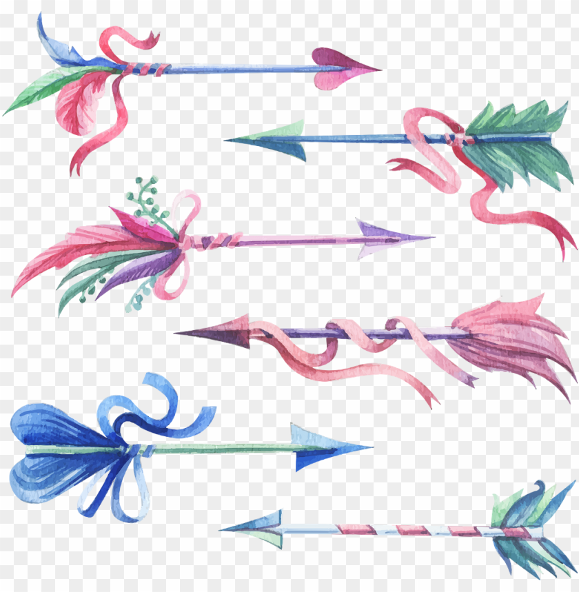 Free download | HD PNG blue watercolor arrow PNG transparent with Clear ...