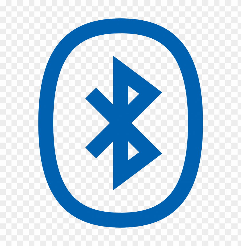 Free download | HD PNG bluetooth icon with oval border | TOPpng