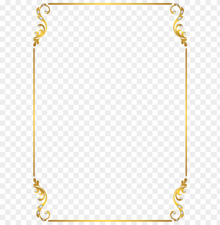 Download Border Frame Gold Clipart Png Photo Toppng