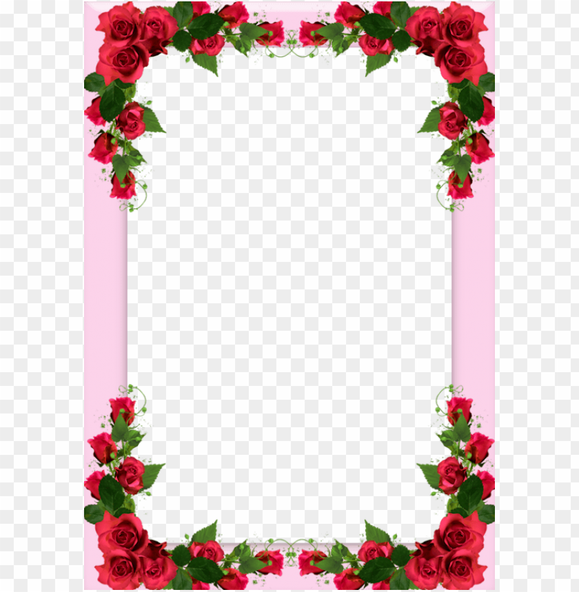 borders for paper borders and frames special pictures rose flower frame png image with transparent background toppng rose flower frame png image with