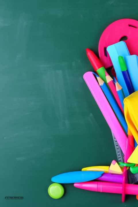 Free download | HD PNG bright and colorful school materials on ...