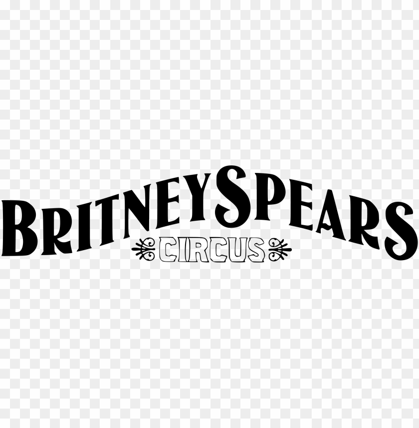 Britney Spears Circus Logo Png Image With Transparent Background Toppng - britney spears roblox