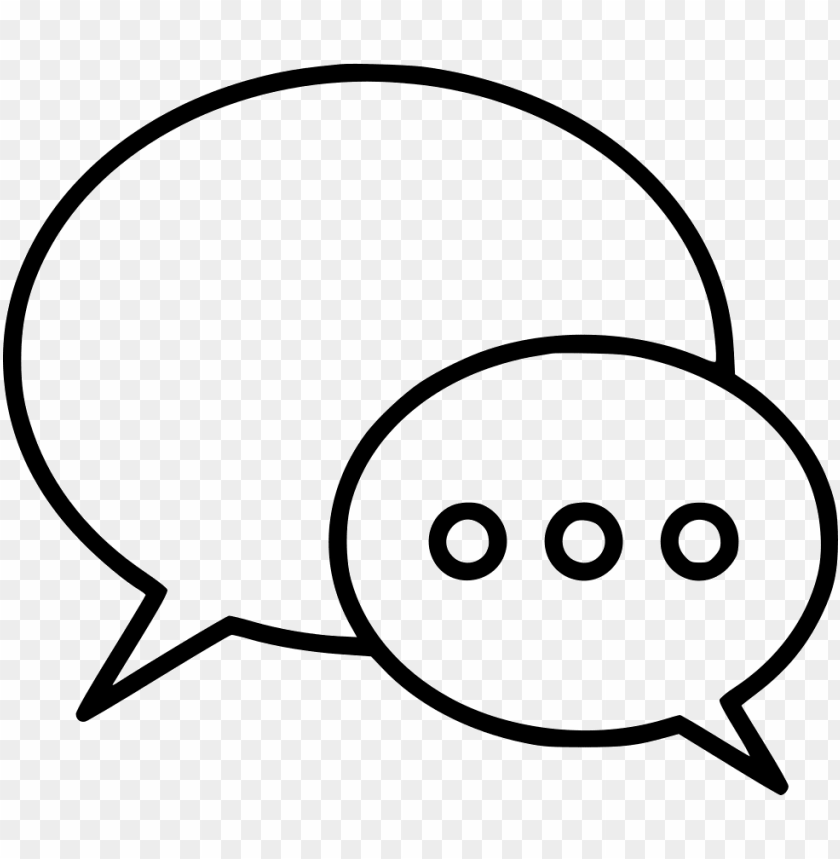 Download bubble chat conversation dialog discussion message