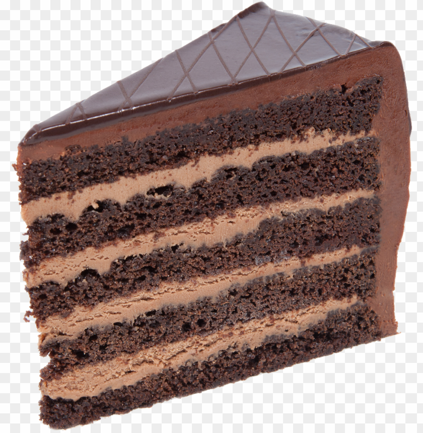 Free download | HD PNG chocolate layer cake slice with decorative ...