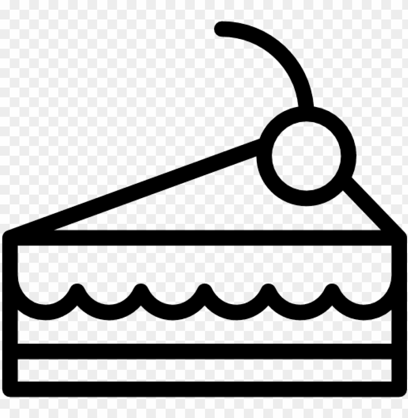 Cake Slice Vector Dessert Png Image With Transparent Background