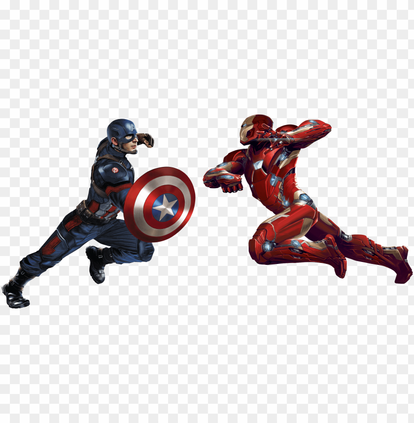 Cap Vs Im Cw Render Marvel Comics Metal Poster Iron Man 32 X 45cm Png Image With Transparent Background Toppng - cw zoom mask roblox