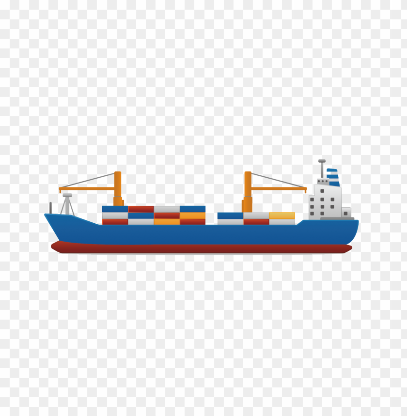 Free download | HD PNG cargo ship boat illustration free PNG ...