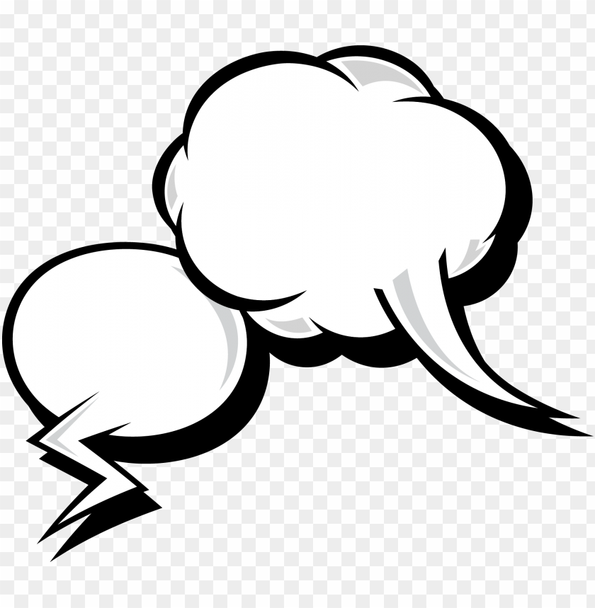 Free download | HD PNG cartoon cloud messaging thought bubble thinking ...