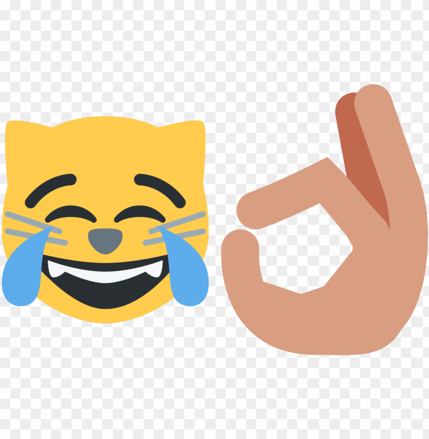 Cat Joy Emoji Png Image With Transparent Background Toppng - tears of joy laughing emojipng roblox