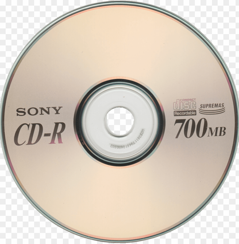 Free download | HD PNG sony cd r compact disc 700mb | TOPpng
