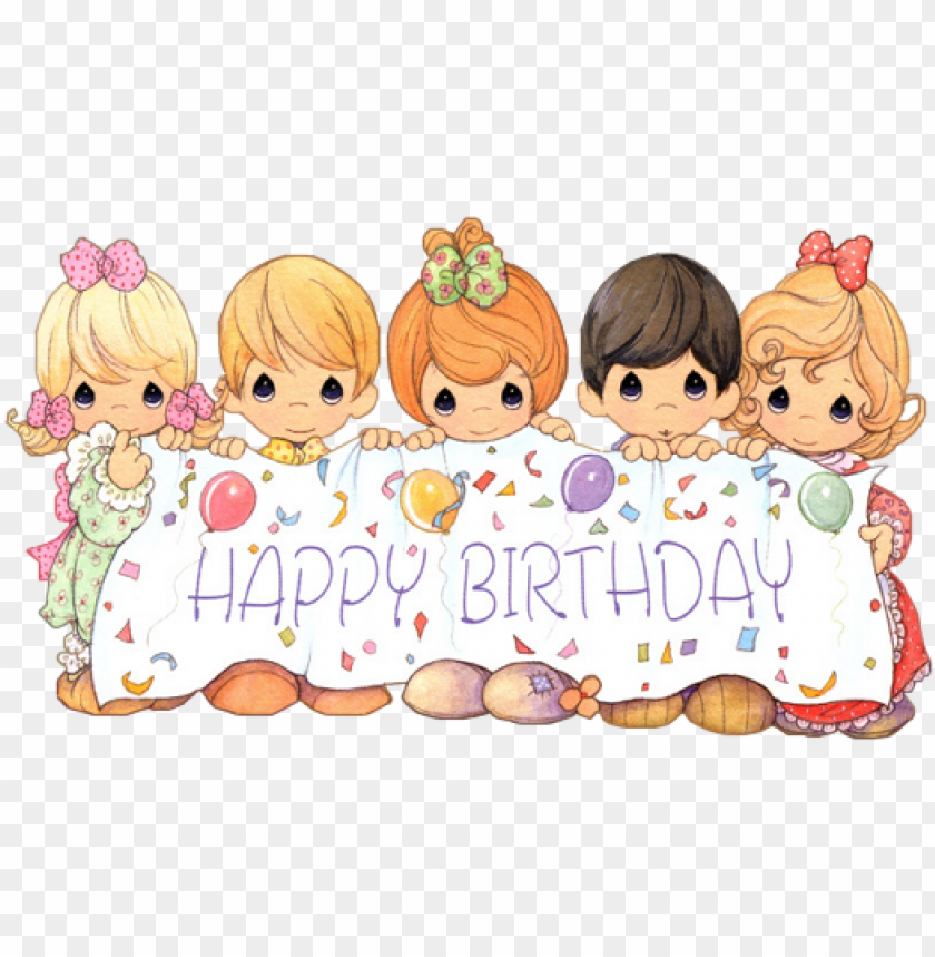 Free Download | HD PNG Ch B Precious Moments Birthday Wishes PNG ...