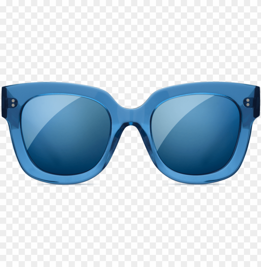 Square Glasses Transparent Background