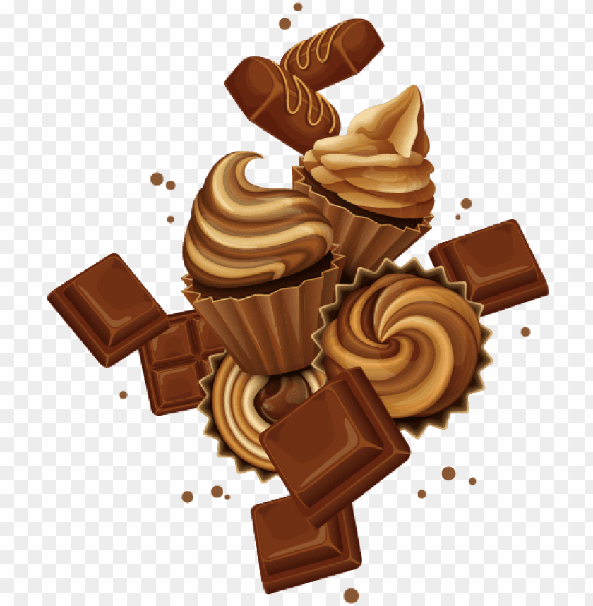 Chocolate Dessert cutout PNG & clipart images | TOPpng