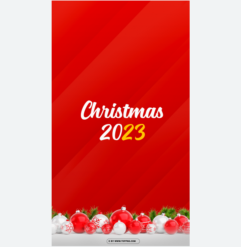 Free download | HD PNG christmas 2023 wallpaper aesthetic - Image ID