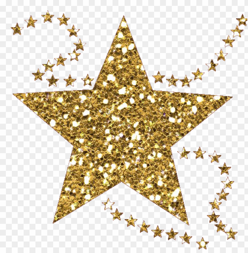 Christmas Gold Star Png Png Image With Transparent