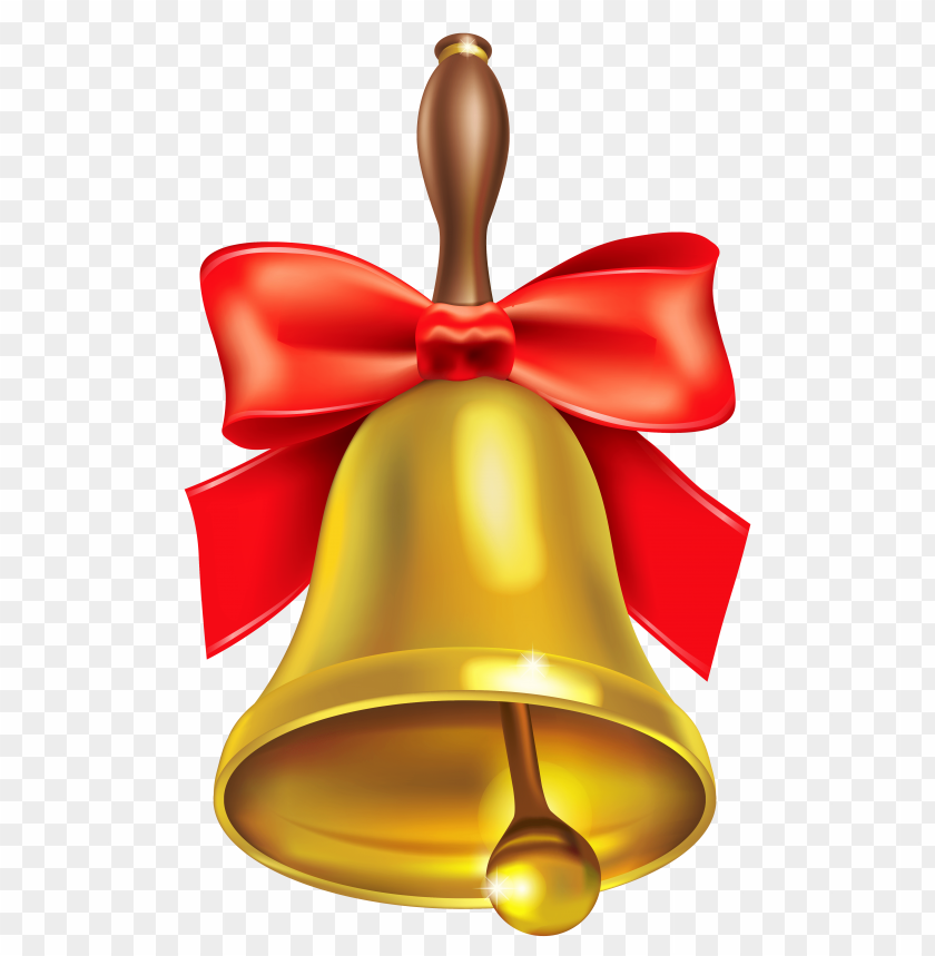 Download Christmas Golden Bell Png Free Png Images Toppng