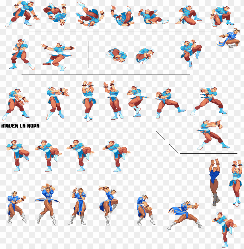 Chun Li Sf Sprites Png Image With Transparent Background Toppng The Best Porn Website