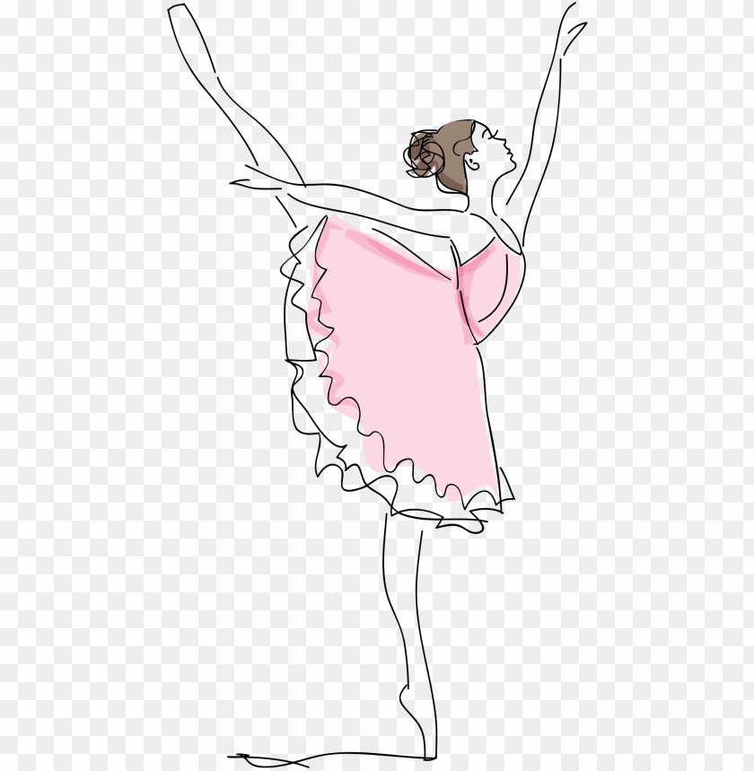 Clipart Library Stock Clipart Ballerina Sketch Big Ballerina Clipart Png Image With Transparent Background Toppng