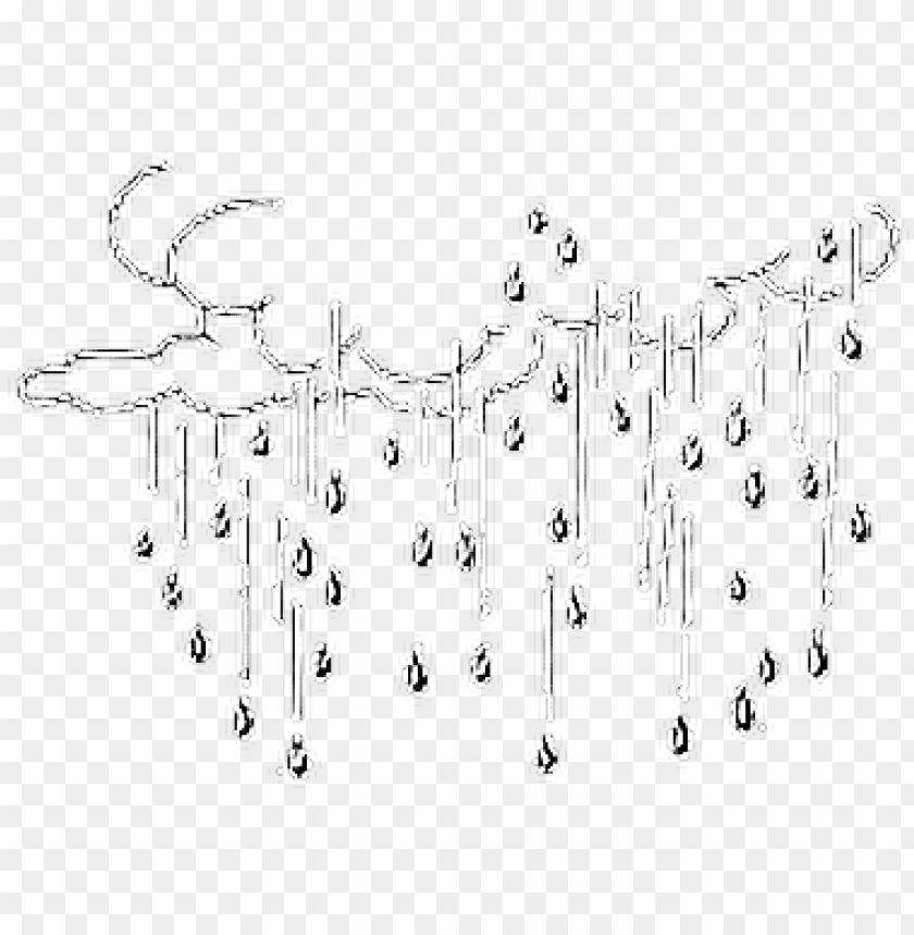 Clouds Rain Filter Aesthetic Overlay Png Cloud Drawing