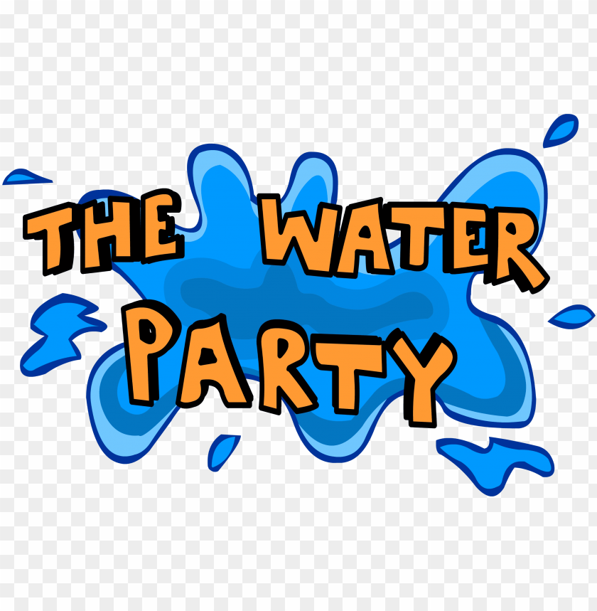 Free Download Hd Png Club Penguin Water Party Logo Png Transparent