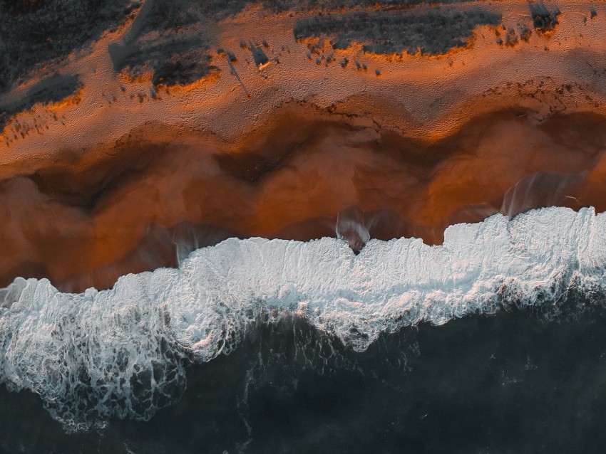 Free download | HD PNG coast aerial view sea beach wave surf 4k ...
