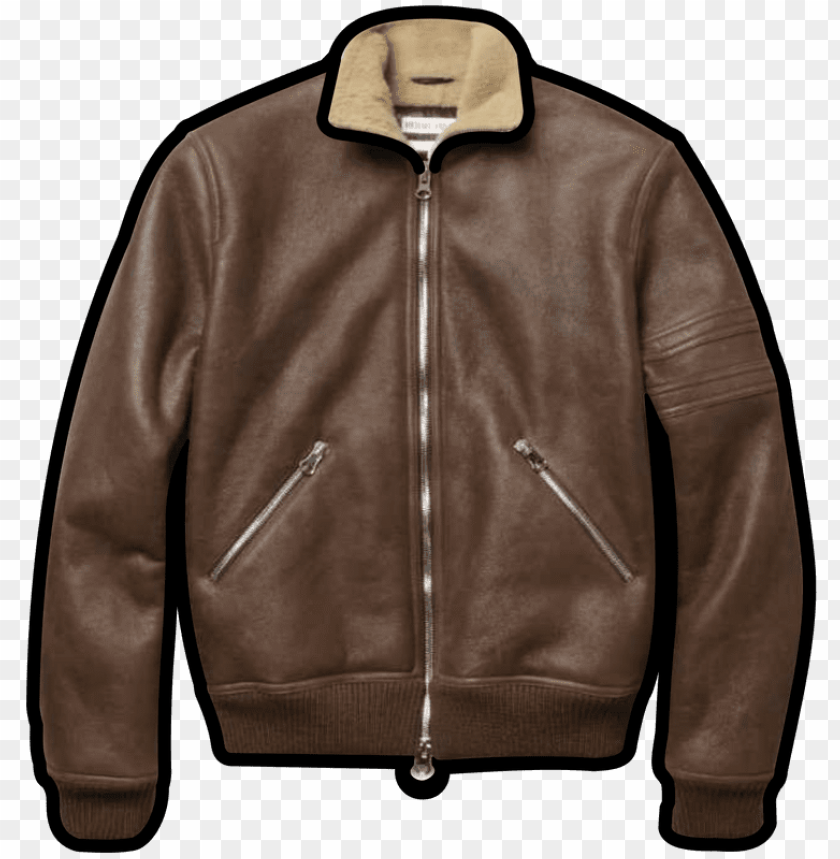 Coat Clipart Bomber Jacket Leather Jacket Png Image With