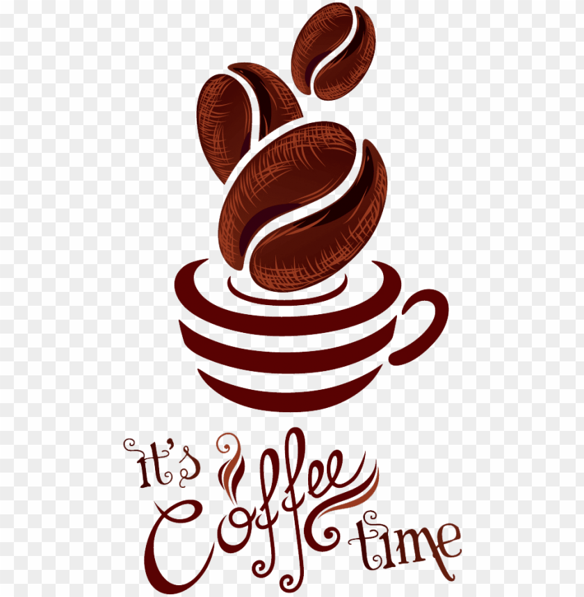 Coffee Clipart Illustration Png Its Coffee Time Png Image With
