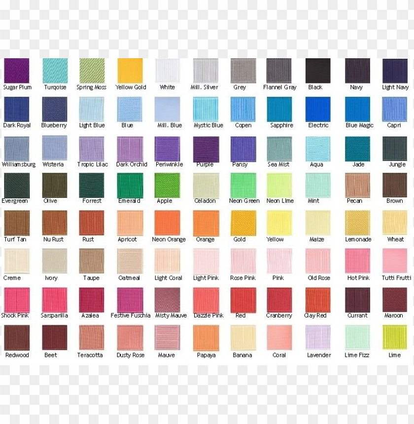 color place paint color chart