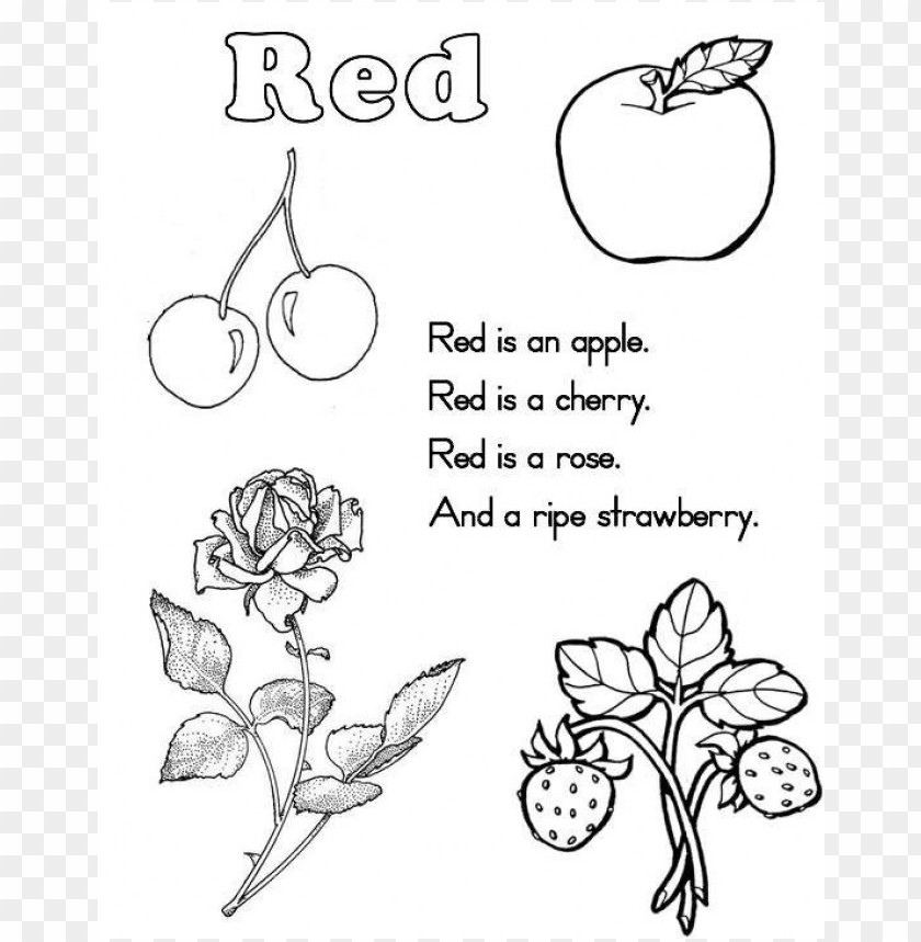 Free download | HD PNG color red coloring sheet PNG transparent with Clear Background ID 106613 ...