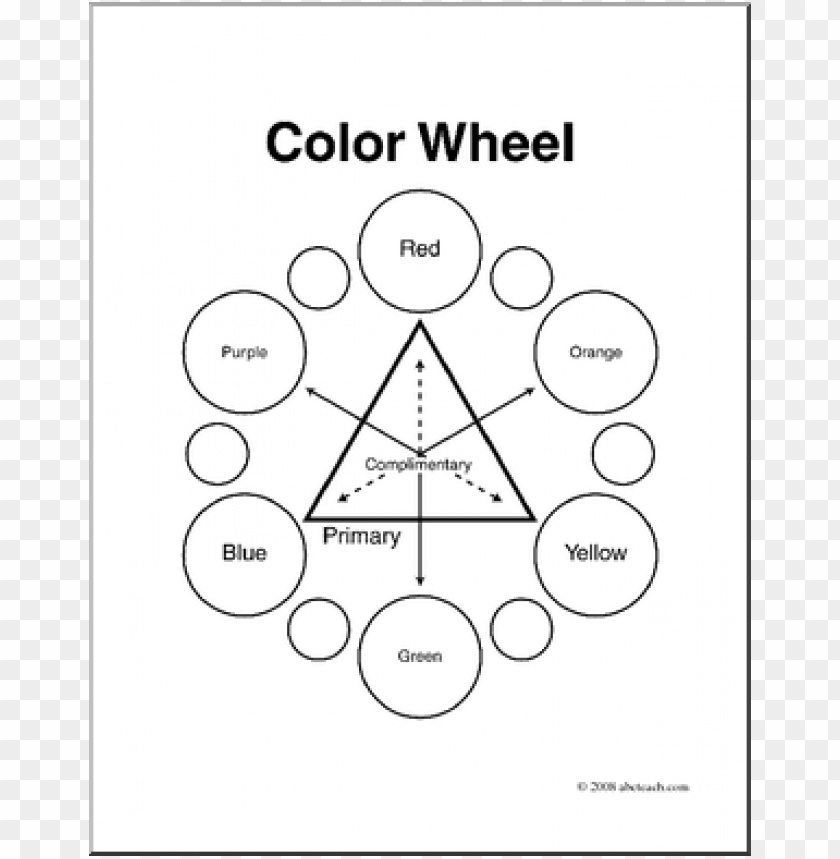 Free download | HD PNG color wheel coloring page PNG transparent with ...
