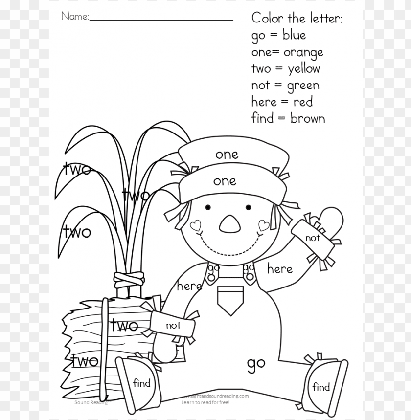 Free download | HD PNG coloring pages color words PNG transparent with ...