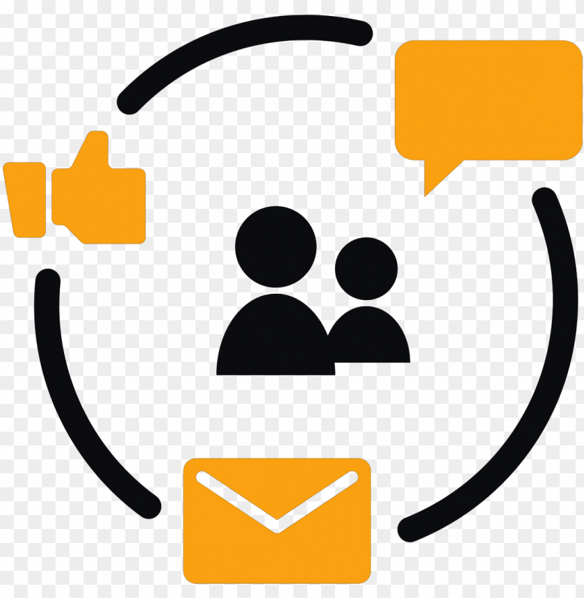Download communication icon png - digital marketing icon png - Free PNG