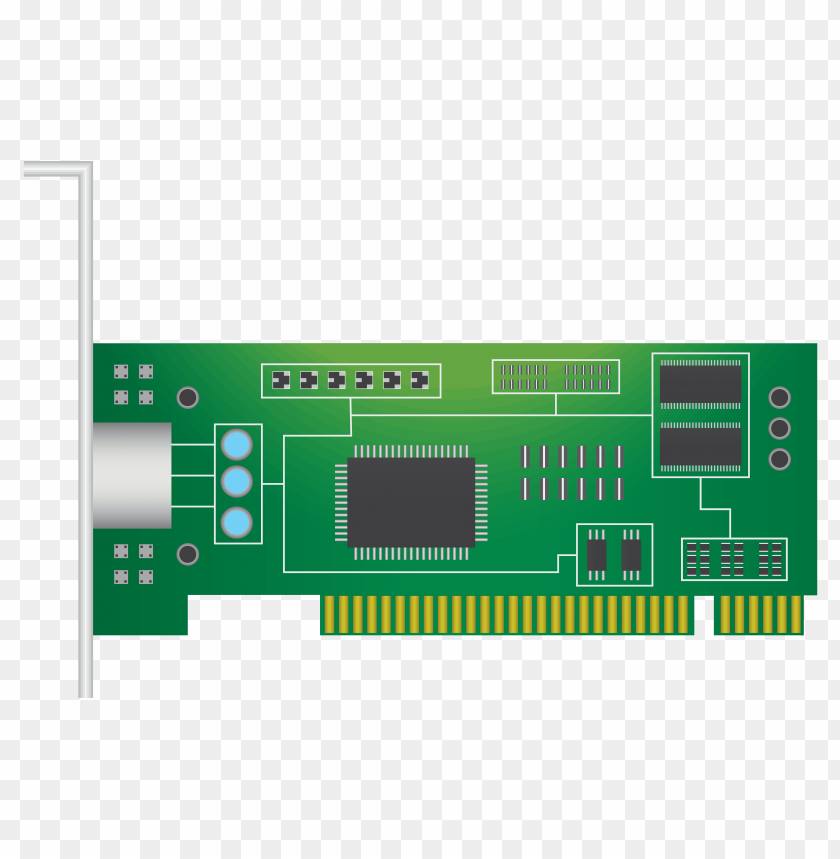 Free download HD PNG computer lan card clipart png photo 32133 TOPpng