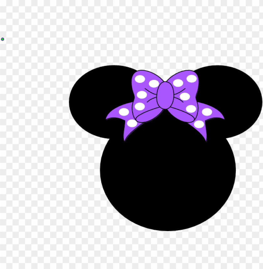 Computer Mouse Front View Icon Shape Minnie Mouse Head Png