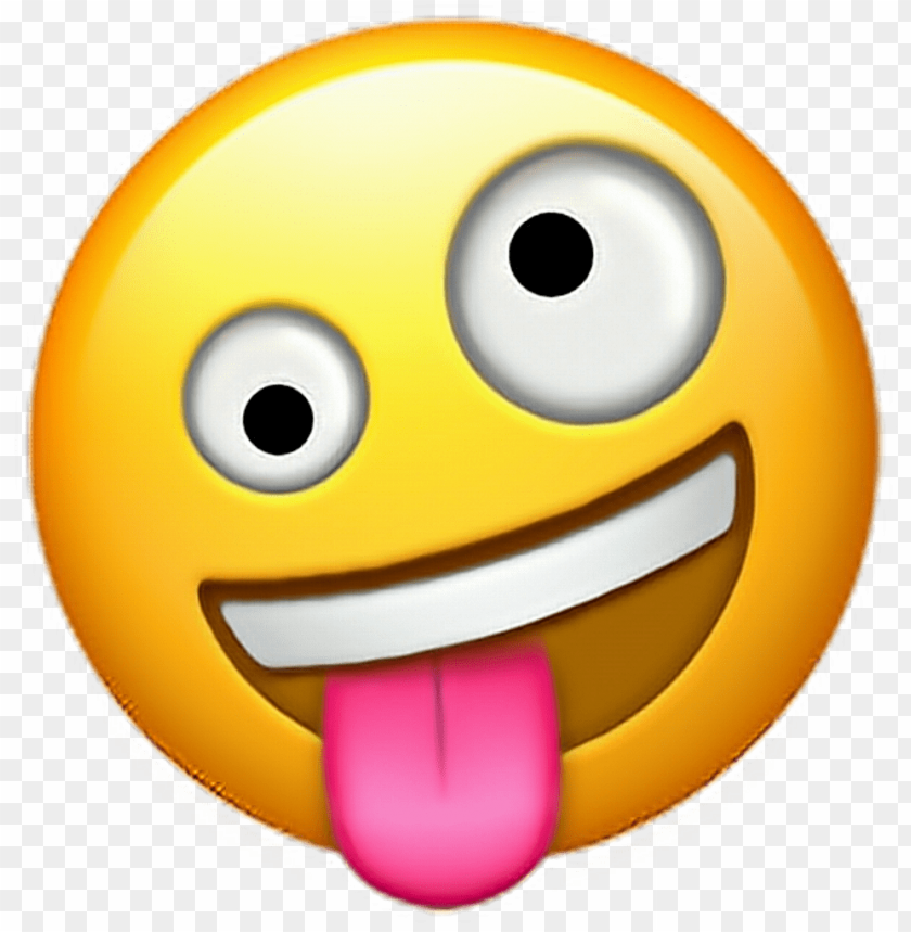 Crazy Face Emoji Image