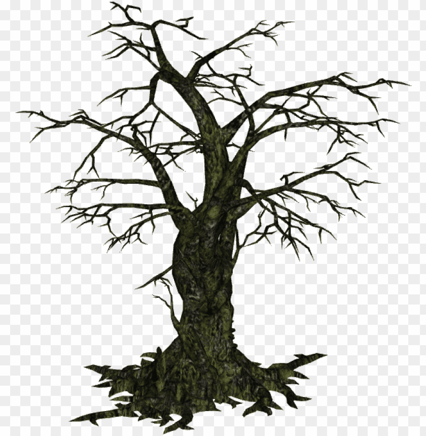 Creepy Tree Clip Art