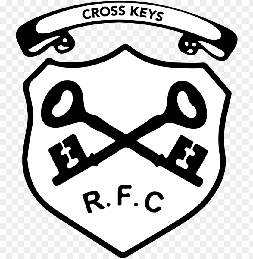 Free download | HD PNG PNG image of cross keys rfc rugby logo with a ...