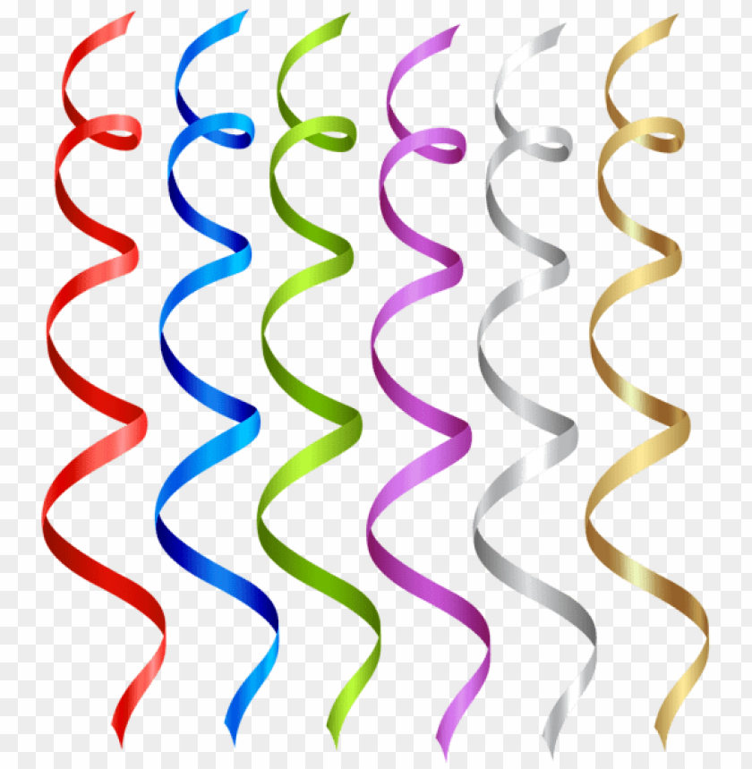 Free download | HD PNG curly ribbons set clipart png photo - 46251 | TOPpng