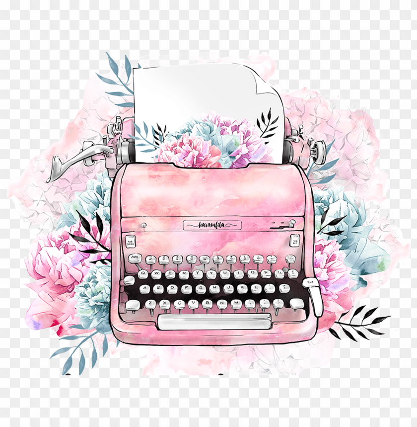 Download cute drawings of typewriters png Free PNG Images TOPpng