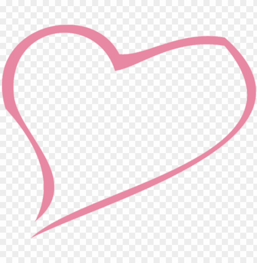 Free Download Hd Png Cute Heart Transparent Heart Outline Png Transparent With Clear