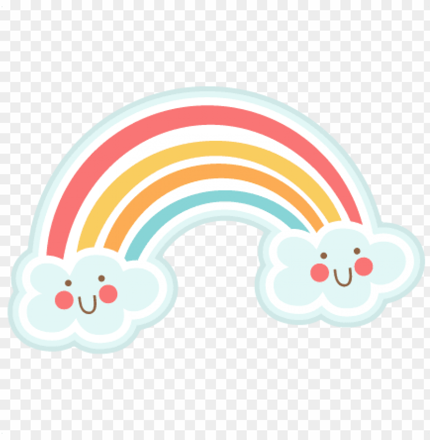 Free Download Hd Png Cute Rainbow Svg Cutting Files Rainbow Svg Cut File Cute Rainbow Clip Art 