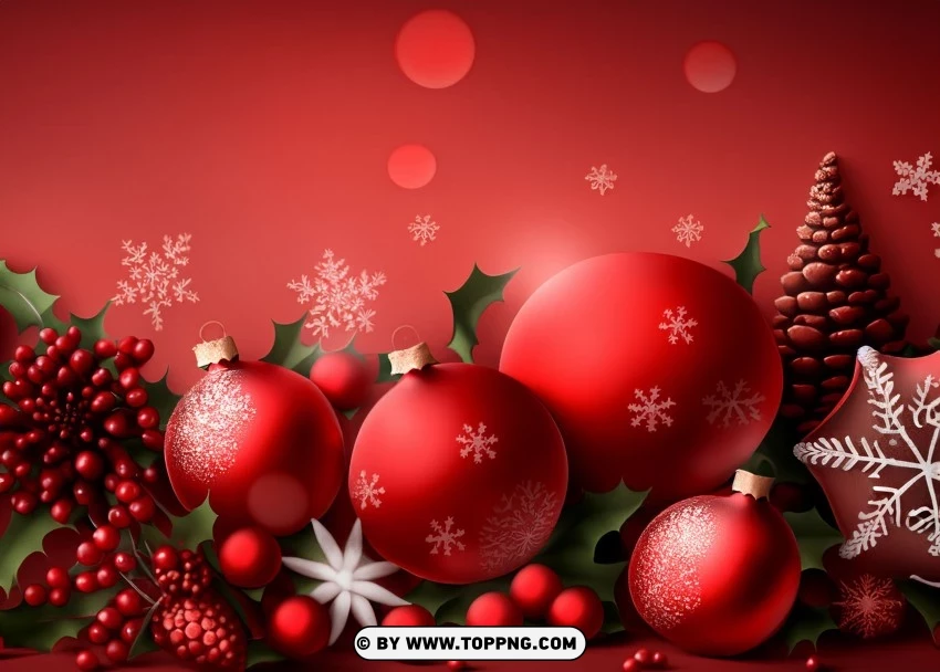 Free download | HD PNG dark red christmas banner background for your ...