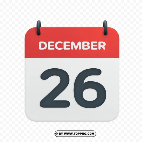 Vector 26 December Png cutout PNG & clipart images  TOPpng