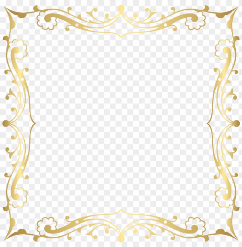 Free download | HD PNG decorative border frame transparent clipart png ...