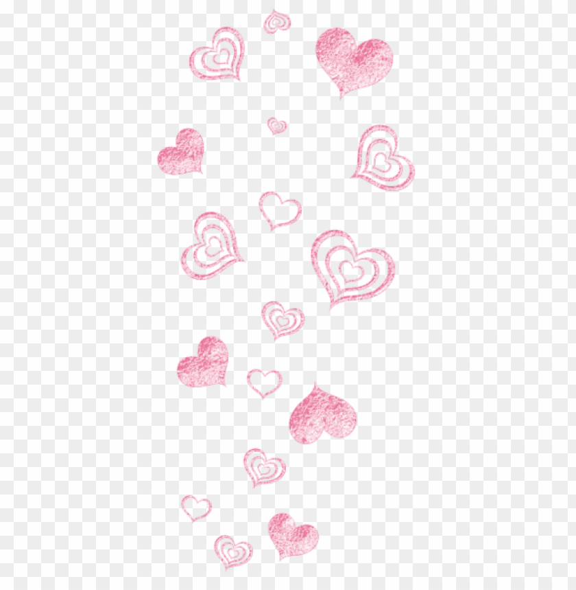 Free download | HD PNG decorative transparent pink hearts picture png ...