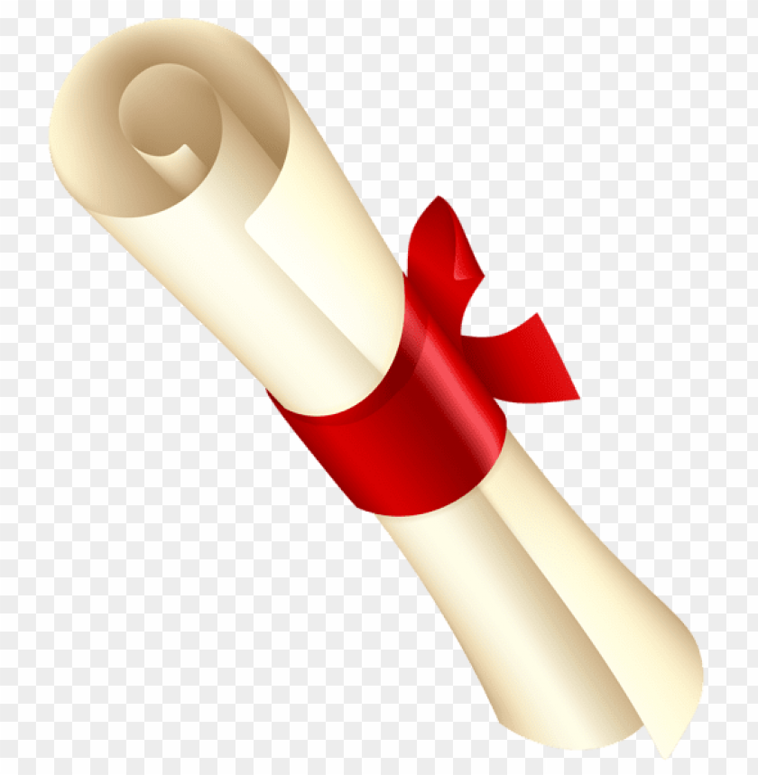 Download diploma with red ribbon png - Free PNG Images | TOPpng