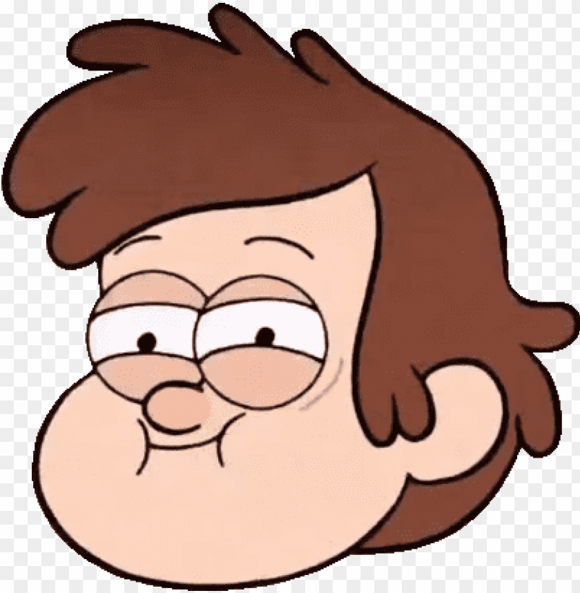 Free download HD PNG dippers ugh dipper pines face PNG transparent