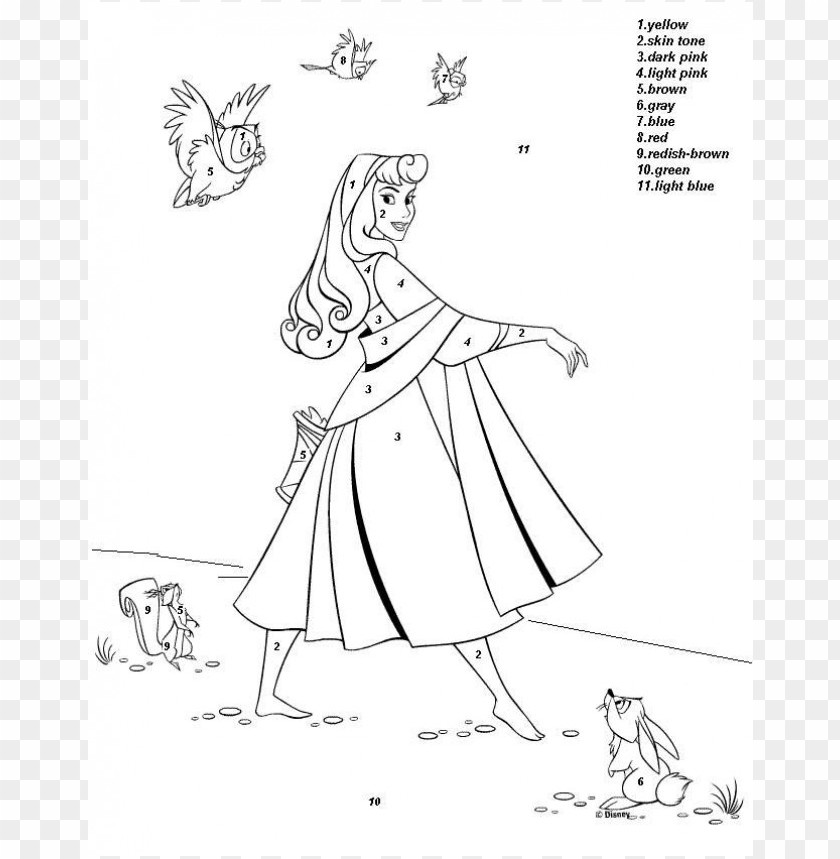 Free download | HD PNG disney color by number coloring pages PNG ...